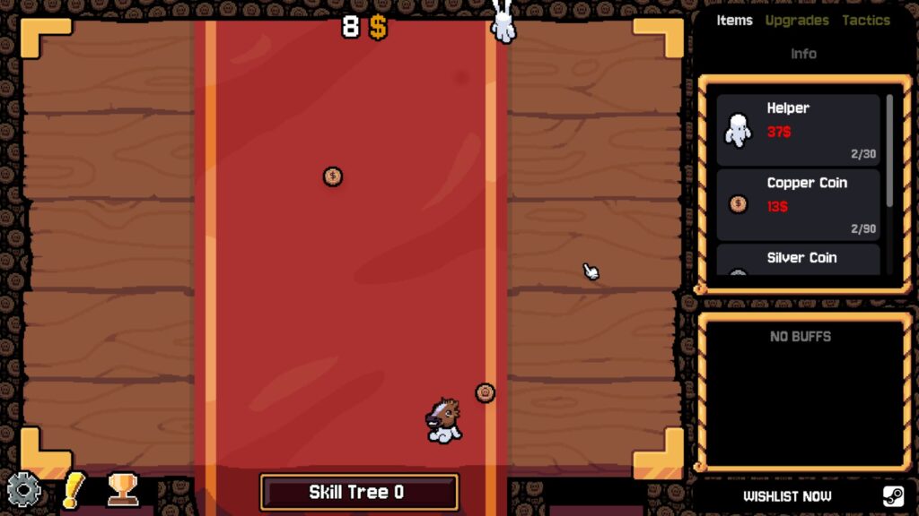 Gamblers Table의 첫인상: 동전 뒤집기와 혼돈 