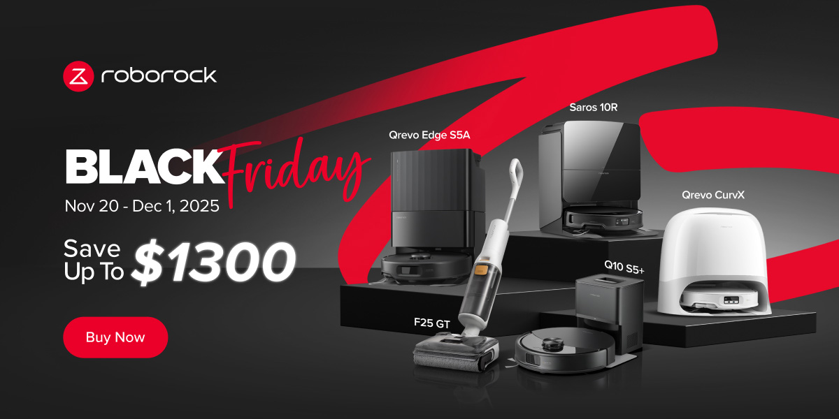 Roborock 로봇 진공청소기가 블랙 프라이데이를 맞아 최대 50% 할인됩니다. 최고의 거래는 다음과 같습니다