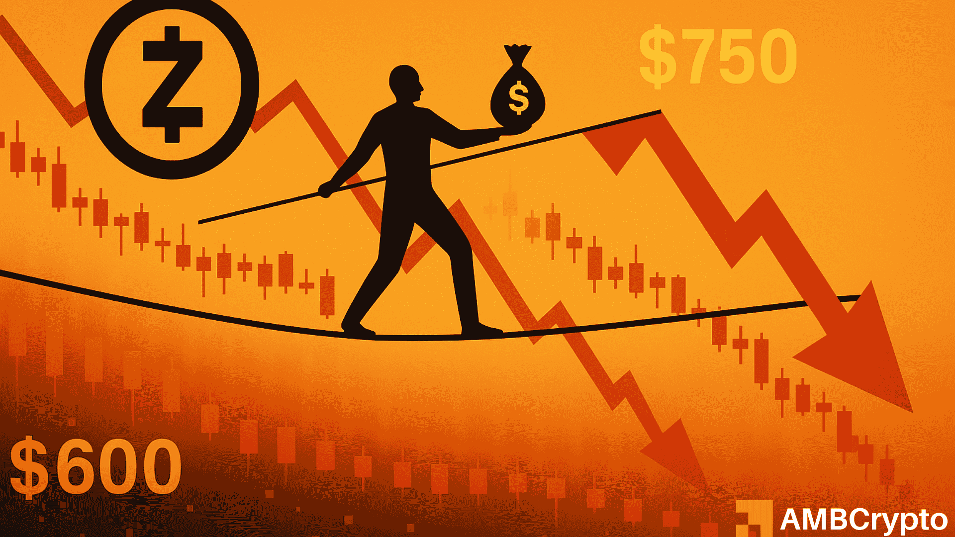 트레이더는 대규모 Zcash 공매도에서 2,200만 달러 위험을 감수했습니다. 360만 달러 증가했지만 청산이 임박했습니다