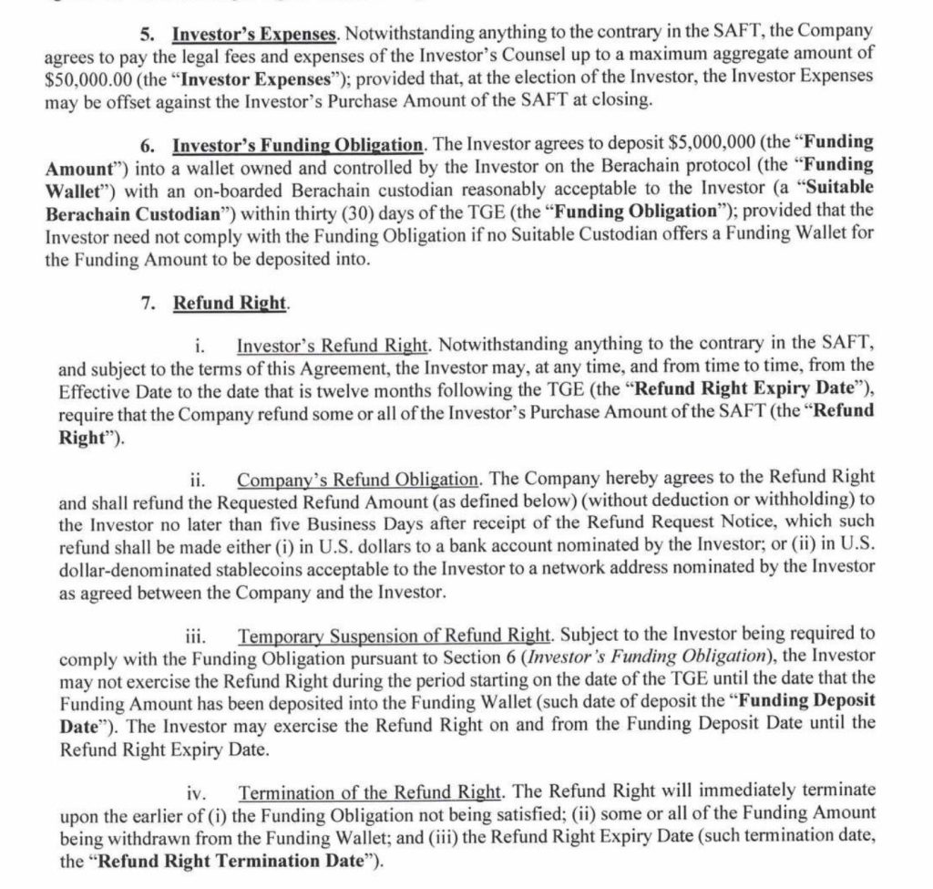 Berachain 창립자는 2,500만 달러 환불 보고서를 "부정확하고 불완전하다"고 주장