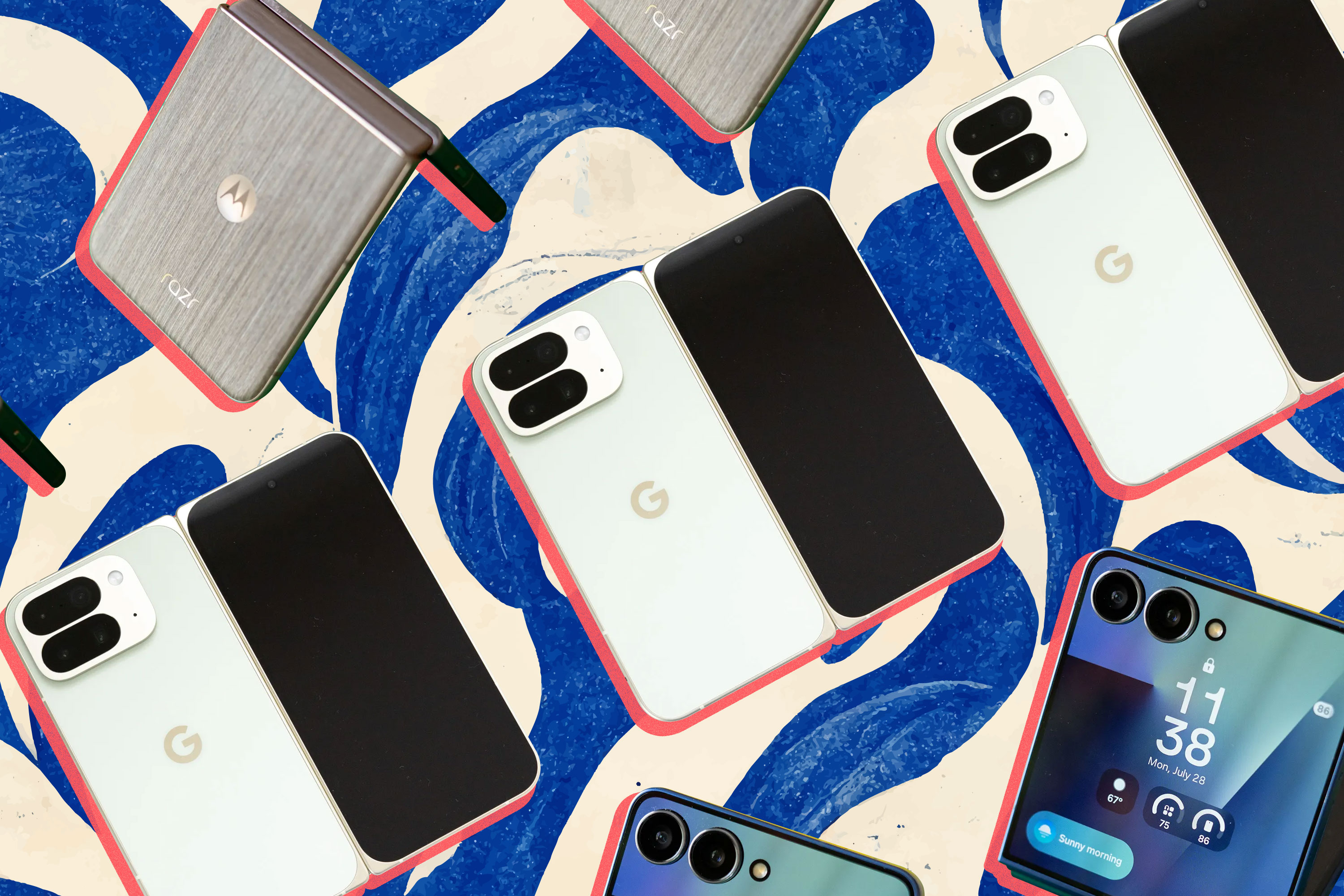 구입할 수 있는 최고의 폴더블 휴대폰