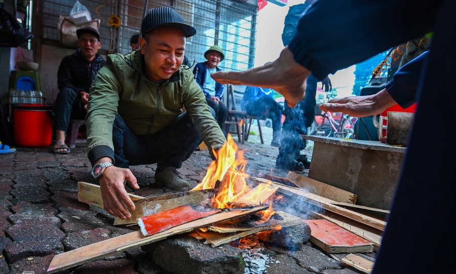 올 겨울 가장 혹독한 추위 속 베트남 북부 기온 3도까지 급락