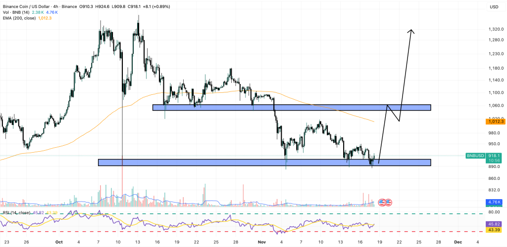 BNB 가격 예측: 월스트리트의 가장 큰 플레이어가 방금 BNB를 지원했습니다 – 기관이 오고 있나요?