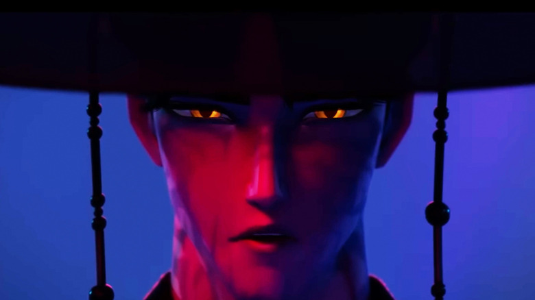 학교에서 악마 테마 콘텐츠에 대한 KPop 악마 사냥꾼 노래 금지