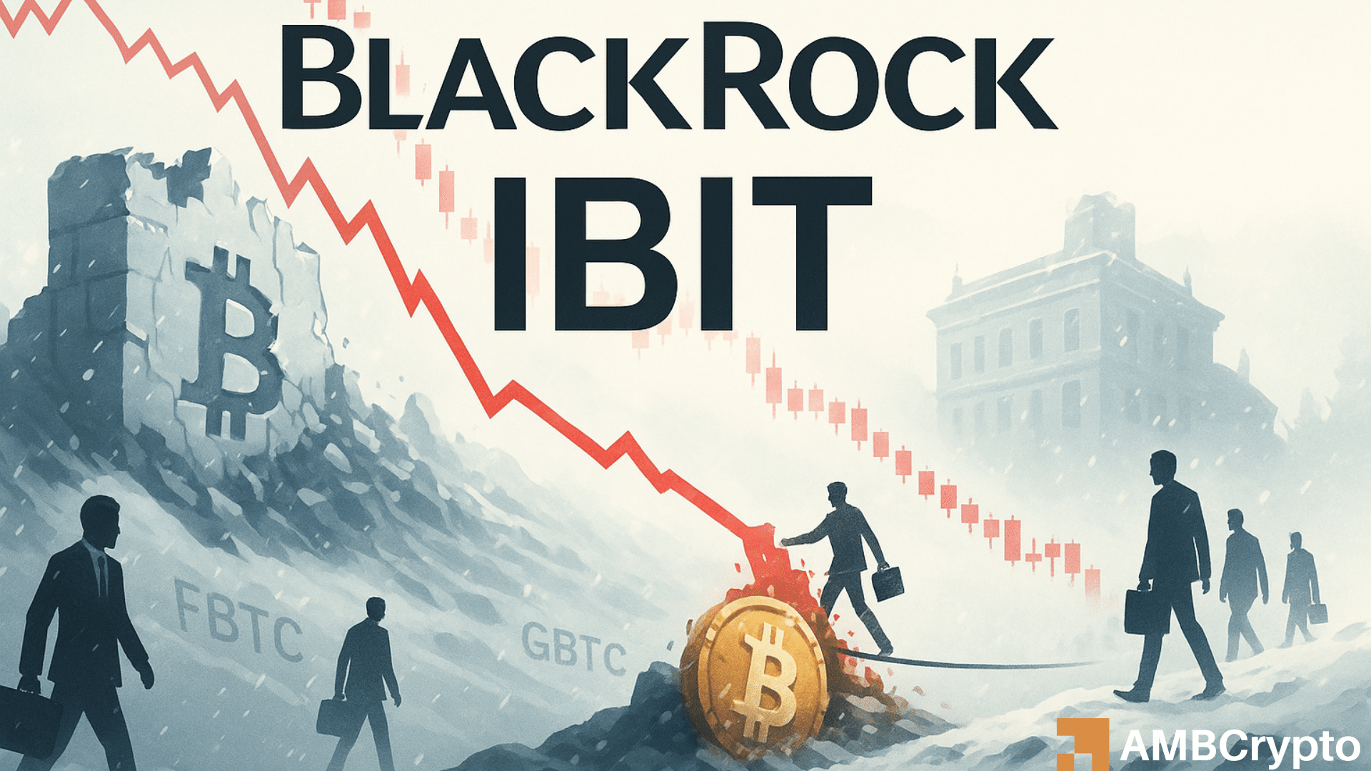 비트코인이 $90K 아래로 추락하면서 BlackRock은 $523M의 기록적인 유출을 기록했습니다