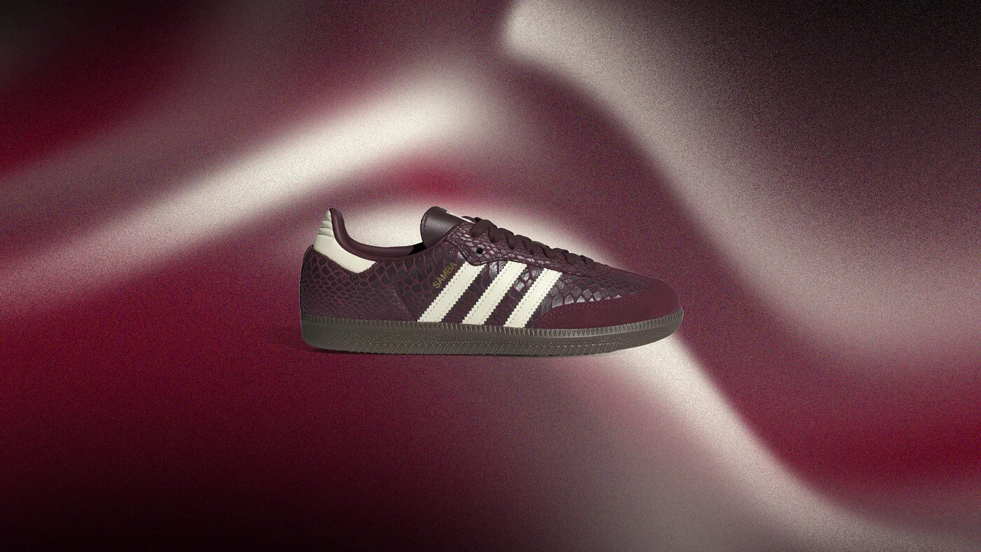 사게 될걸? 뱀 스킨 트렌드에 우아하게 올라탄 아디다스 삼바