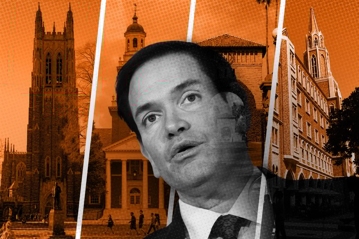 트럼프의 DEI 반대 캠페인으로 인해 대학들이 국무부 파트너십을 잃을 수도 있음