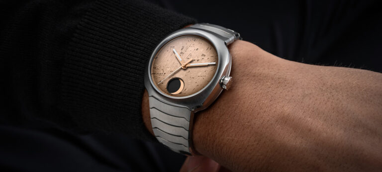 신제품 출시: H. Moser & Cie Streamliner Perpetual Moon 컨셉의 운석 시계가 두 배로 증가했습니다