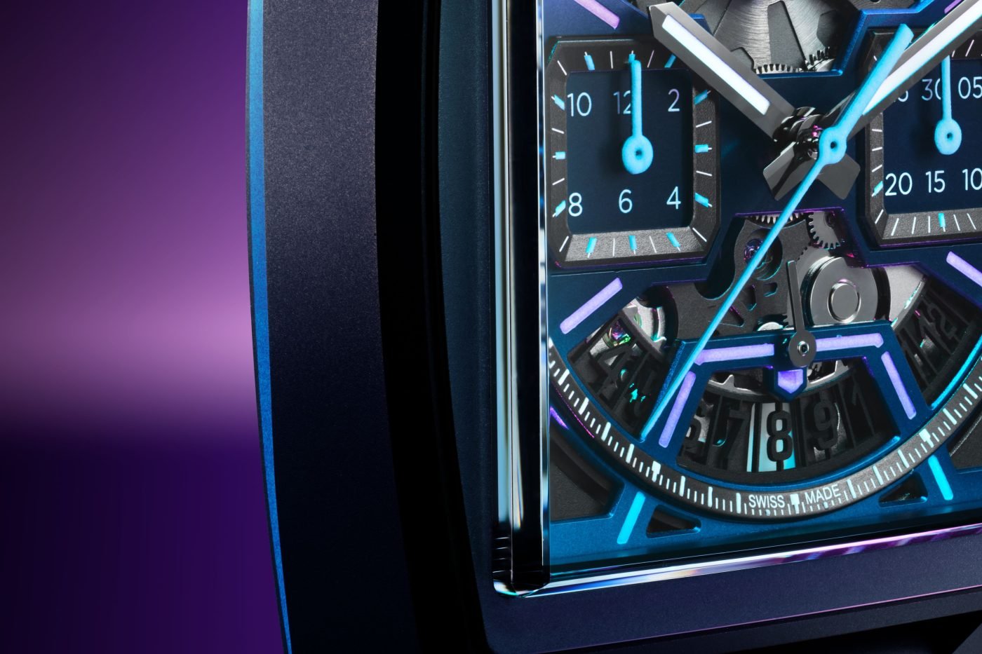 태그호이어의 최신 모나코, 라스베가스 그랑프리에서 활약