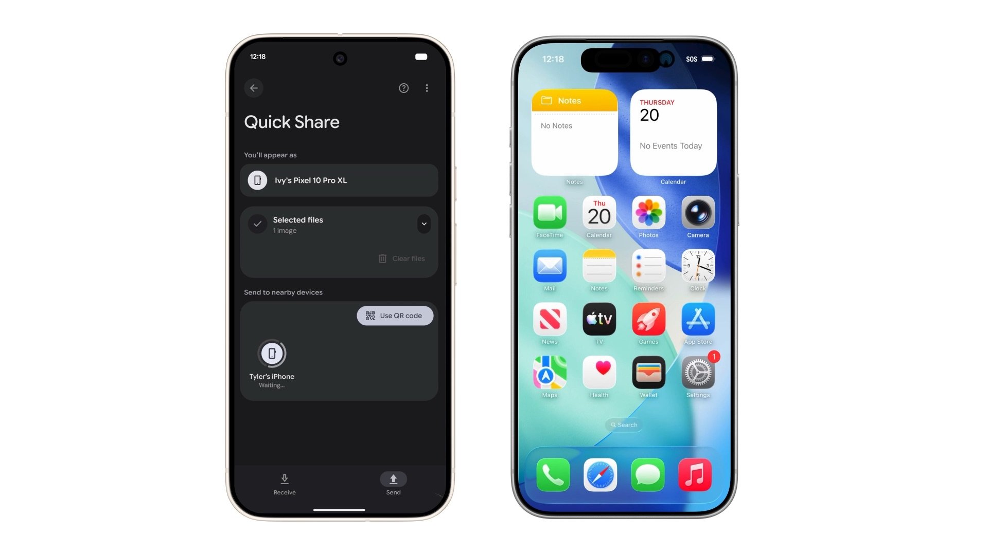 삼성 휴대폰에서는 곧 iPhone, iPad, Mac에 파일을 AirDrop할 수 있습니다!