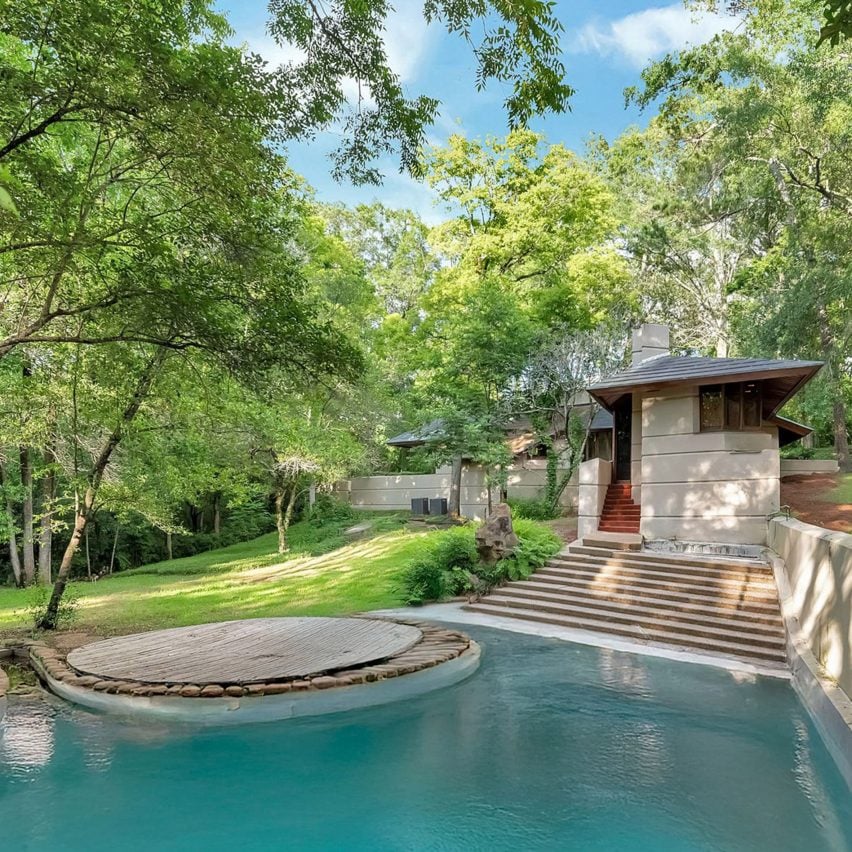 미시시피 미술관, 잭슨의 프랭크 로이드 라이트 자택 보존