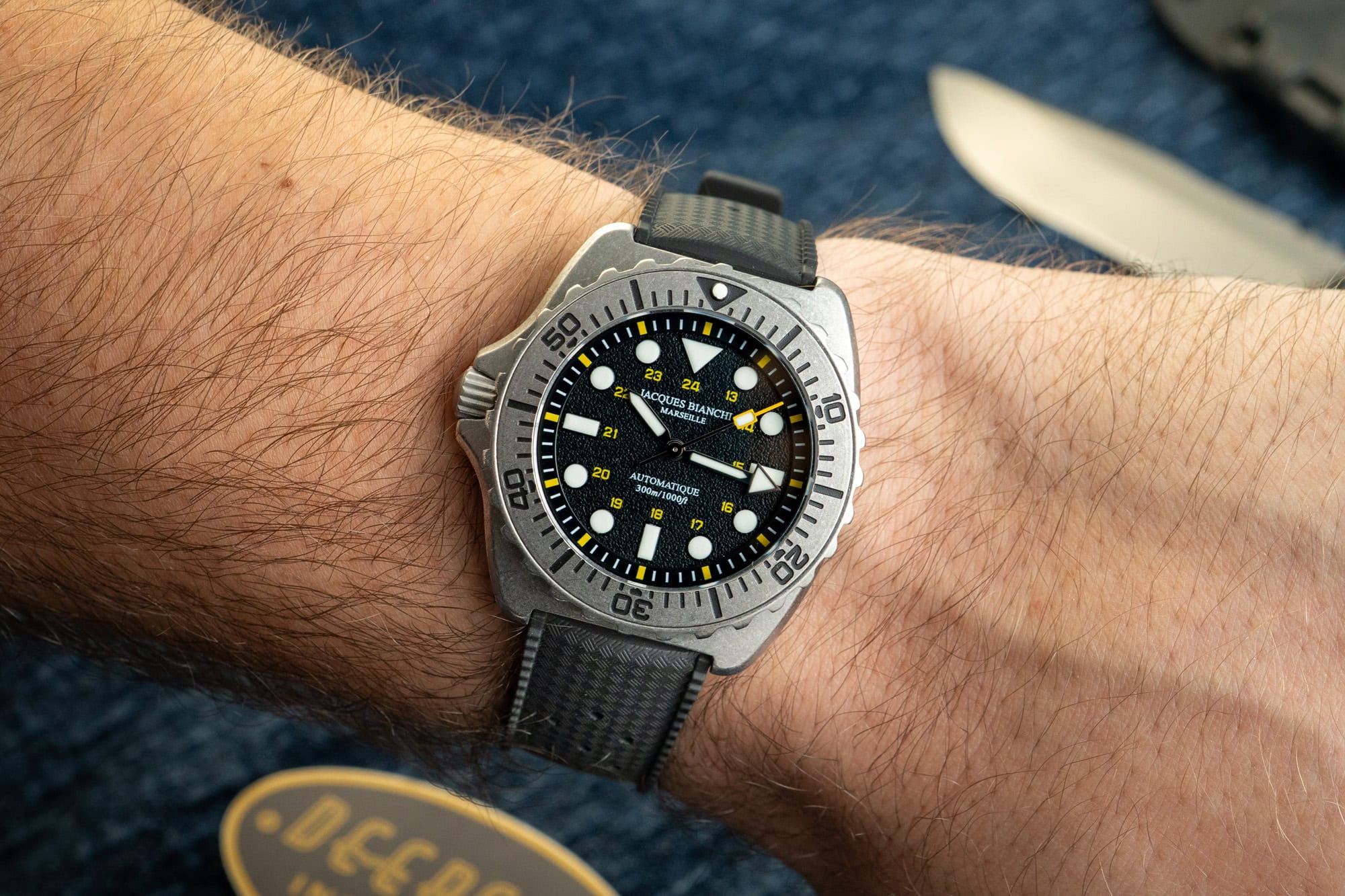검토: Jacques Bianchi JB300 Profonde X Deepsea.edc