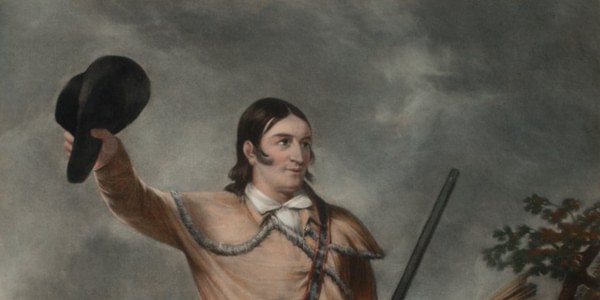 알라모에서 데이비드 "데이비" 크로켓의 죽음