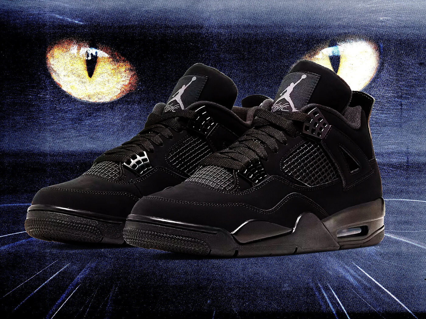 까만 고양이 얼굴로 재출시 되는 에어 조던 4