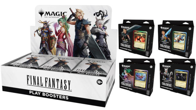 Final Fantasy Magic: The Gathering Commander 덱이 블랙 프라이데이를 맞아 50% 이상 할인됩니다
