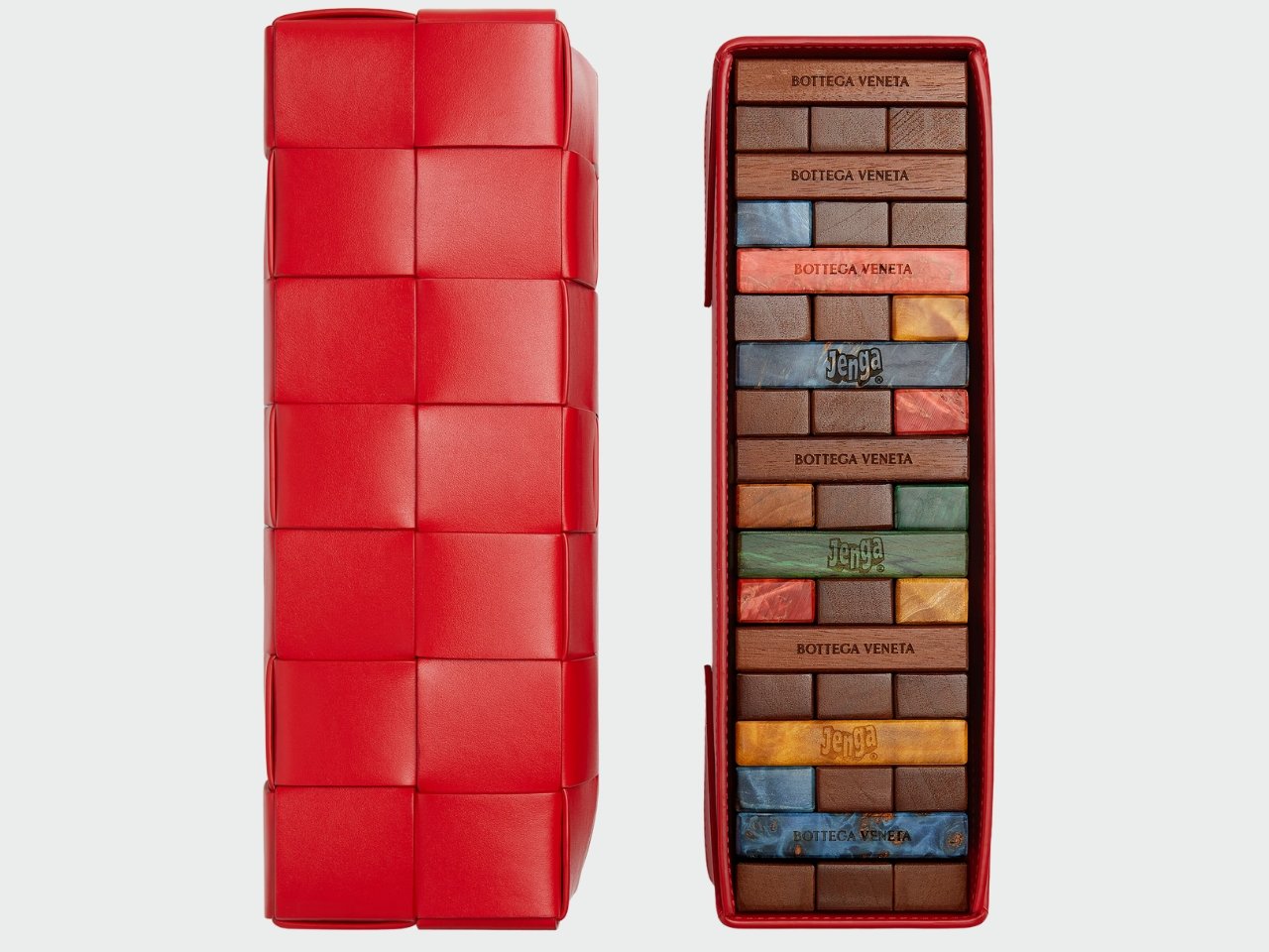 Bottega Veneta의 6,900달러짜리 Jenga 세트는 가지고 놀기에는 너무 고급스럽습니다