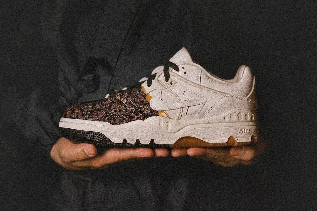 NIGO x 나이키 에어 포스 3 로우 킨츠기 팩 "팬텀"