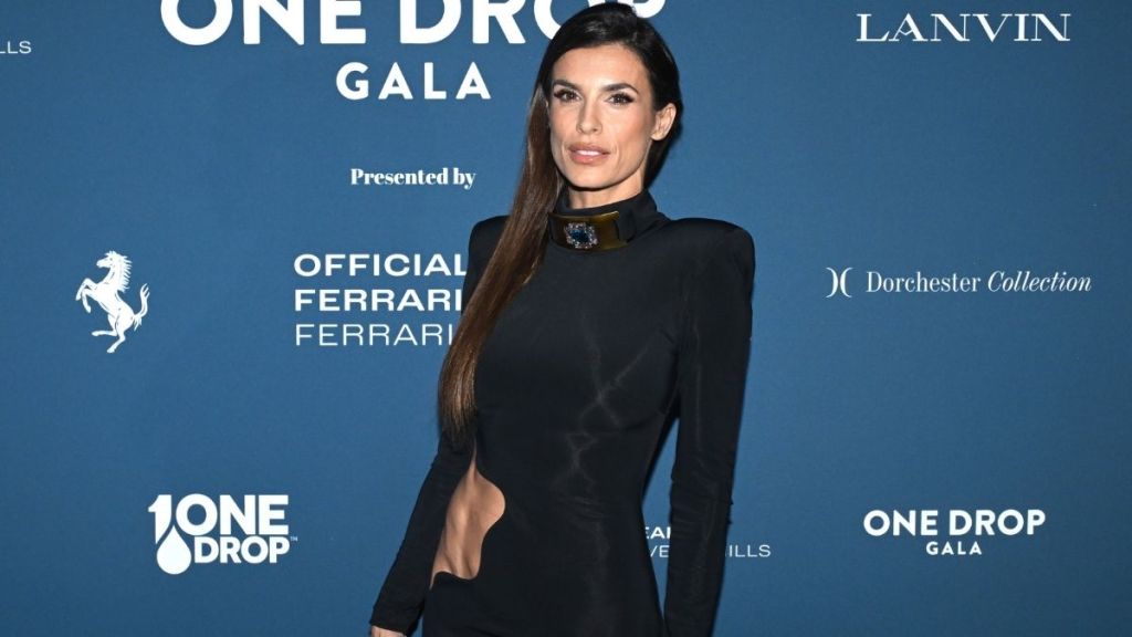 Elisabetta Canalis, 힙컷 드레스로 팬들을 놀라게 하다