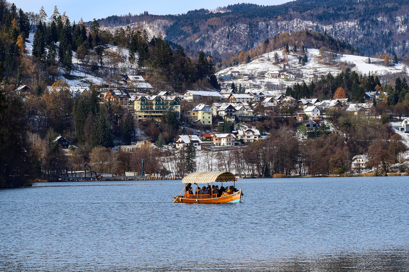 겨울 나라 슬로베니아의 소도시 여행