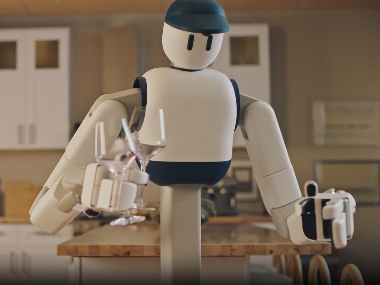 메모 홈 로봇은 에스프레소를 추출하고 식기 세척기를 스스로 넣습니다