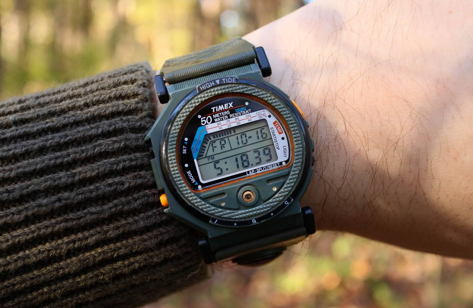 Timex 후크를 이용한 낚시: 1990년대 시계 기술이 제공했던 것 되돌아보기