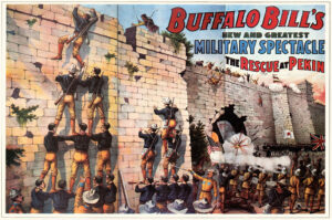 복서 반란이 서부의 헤드라인을 장식하자 Buffalo Bill은 자신의 쇼에 충돌을 일으켰습니다