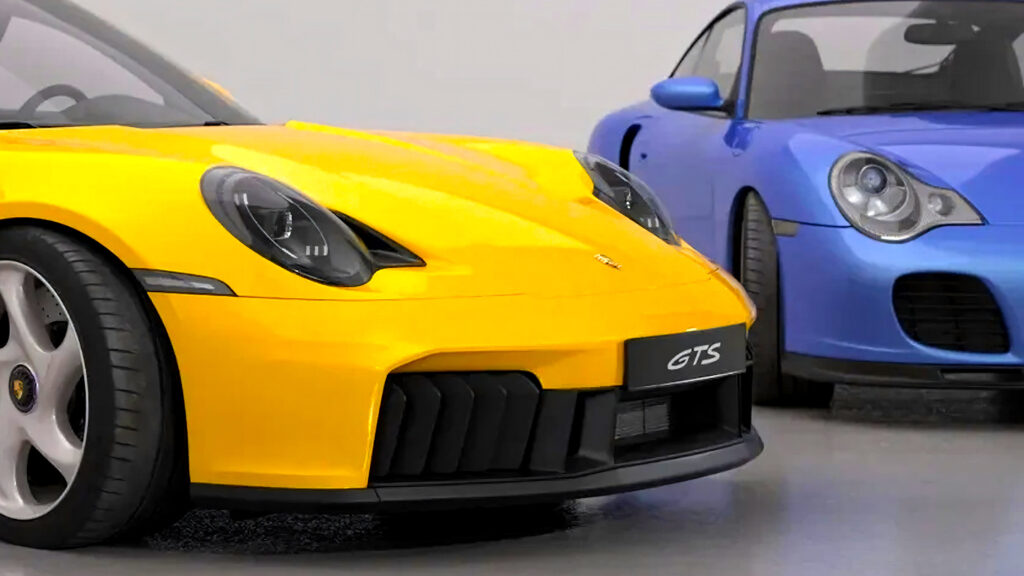 포르쉐의 가장 조롱받는 디자인이 새로운 911에 출격하고 어떻게든 작동합니다