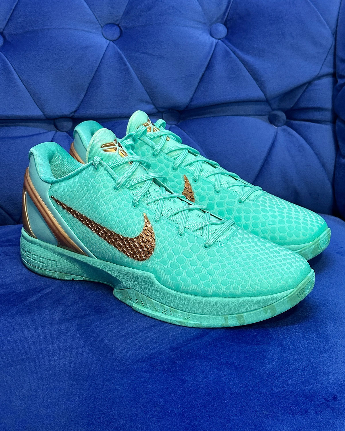 Jalen Brunson의 Nike Kobe 6 Protro "자유의 여신상"이 곧 출시됩니다