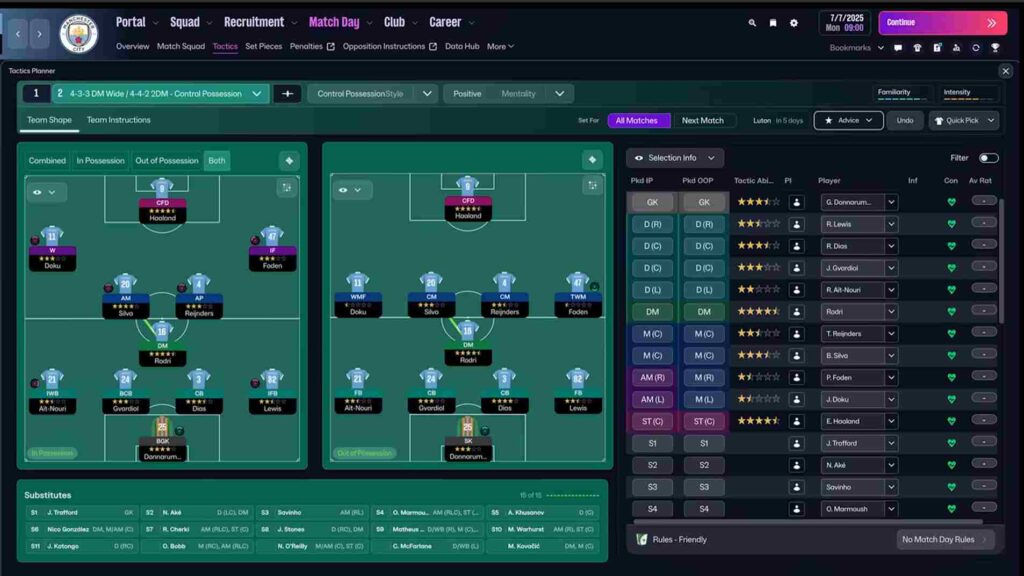 Football Manager 26 업데이트 3 패치 노트가 여기에 있습니다.