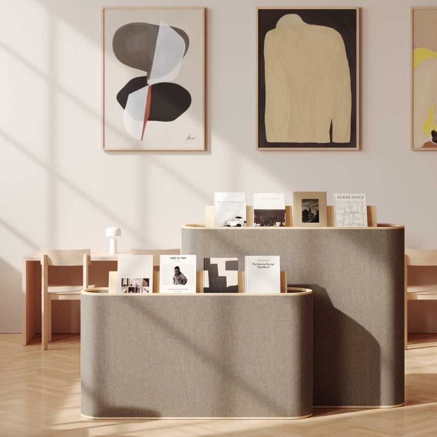 Zilenzio를 위한 Yonoh의 Giro 어쿠스틱 룸 디바이더