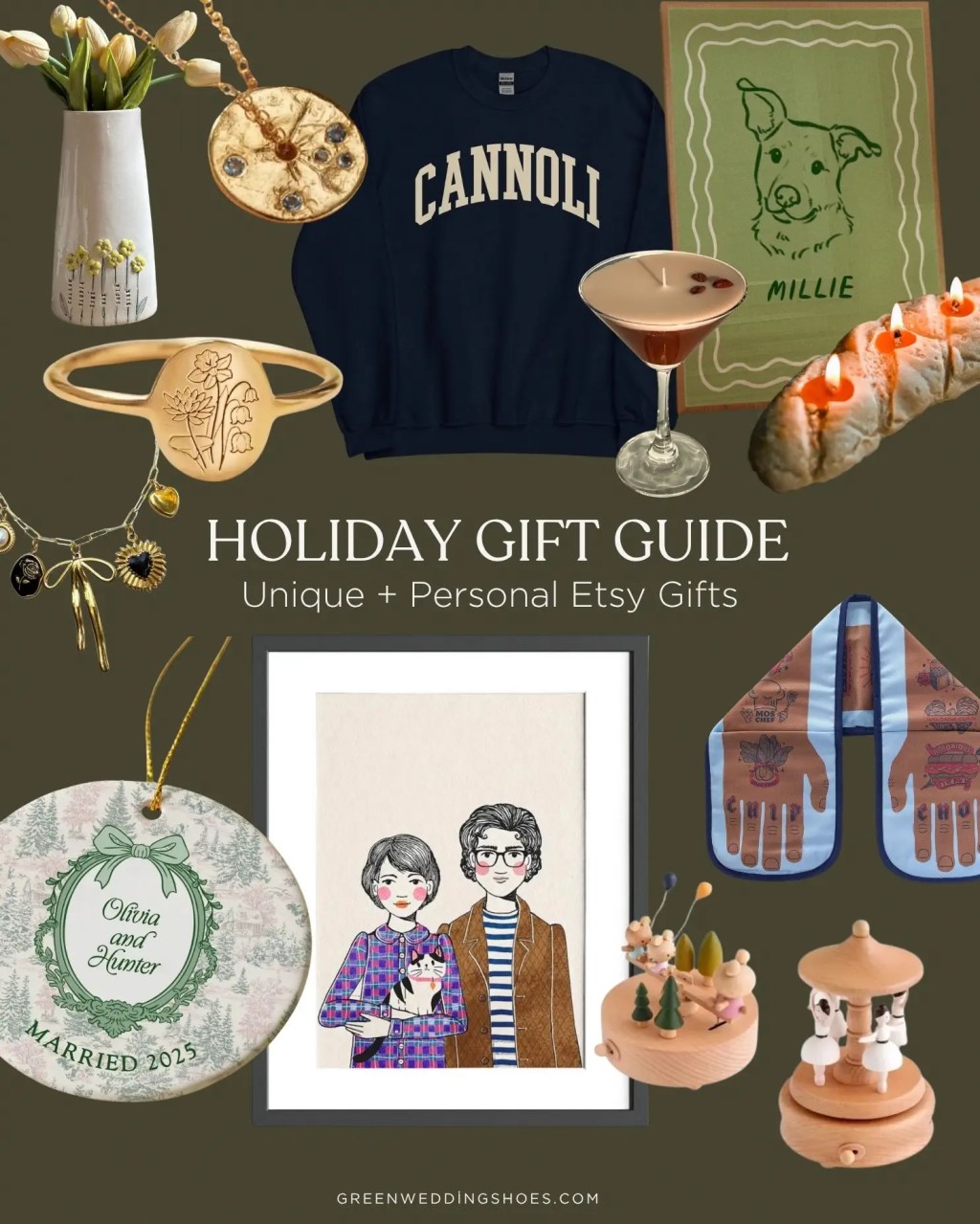 평범한 선물이 지겨우신가요? Etsy 크리스마스 발견은 실제로 개인적인 느낌을 줍니다