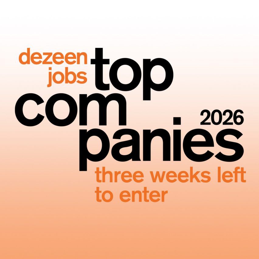 "Dezeen Jobs Top Companies는 의미 있는 변화를 만들어내는 스튜디오를 조명하는 것입니다."