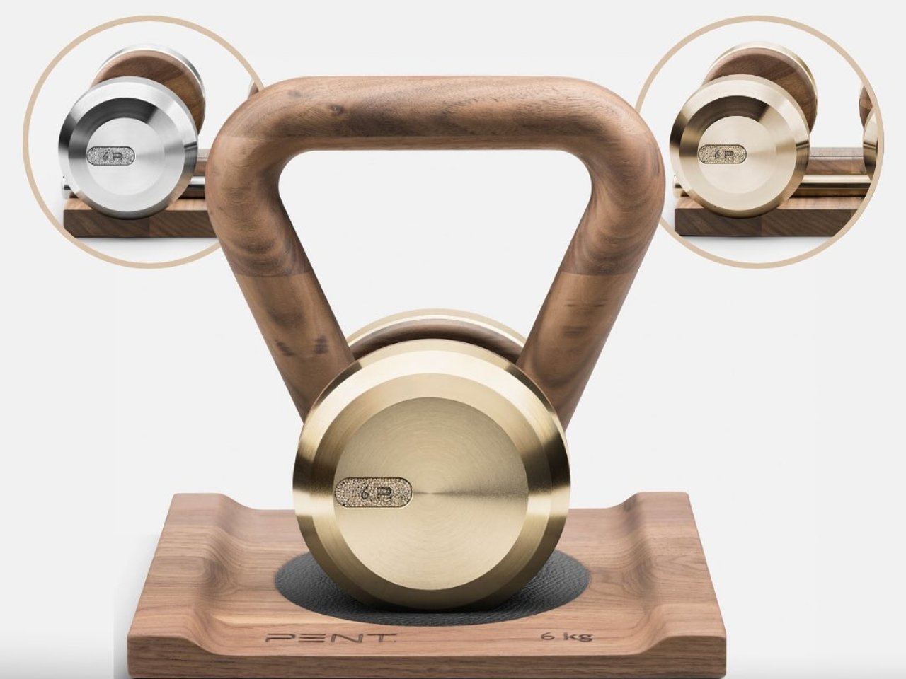 PENT는 실제로 운동하기에는 너무 예쁜 덤벨을 만들었습니다