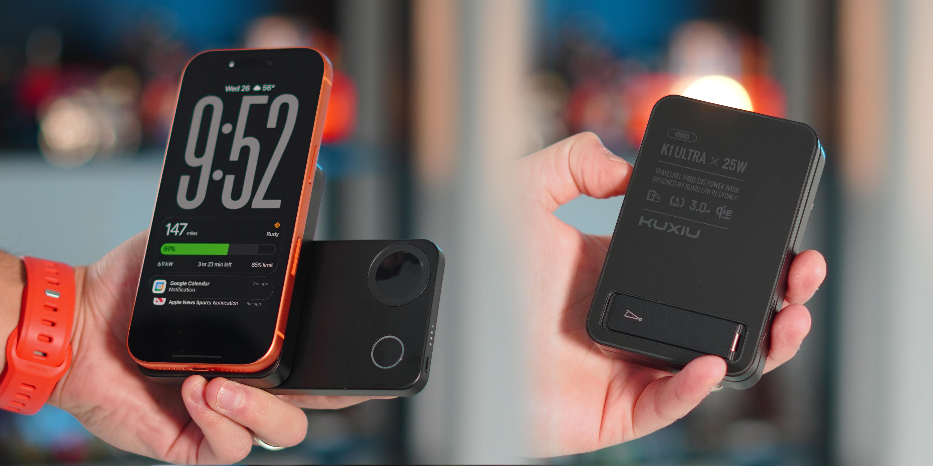 실습: 이 MagSafe 보조 배터리는 독특한 트릭으로 모든 Apple 장비를 충전합니다