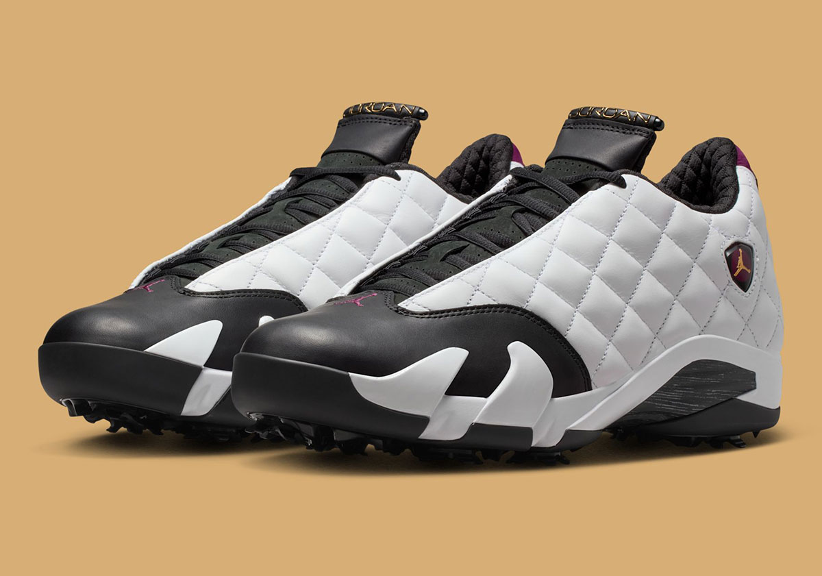 퀼트 처리된 에어 조던 14 골프 "보르도"가 12월 출시