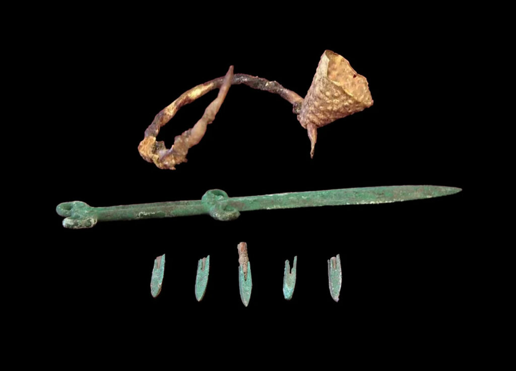 2,700년 된 전사의 무덤이 카자흐스탄에서 발견