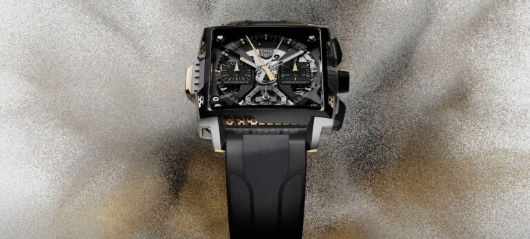 신제품 출시: 태그호이어의 모나코 스플릿 세컨즈 크로노그래프 Air 1 시계로 혁신적인 케이스 단점 제공