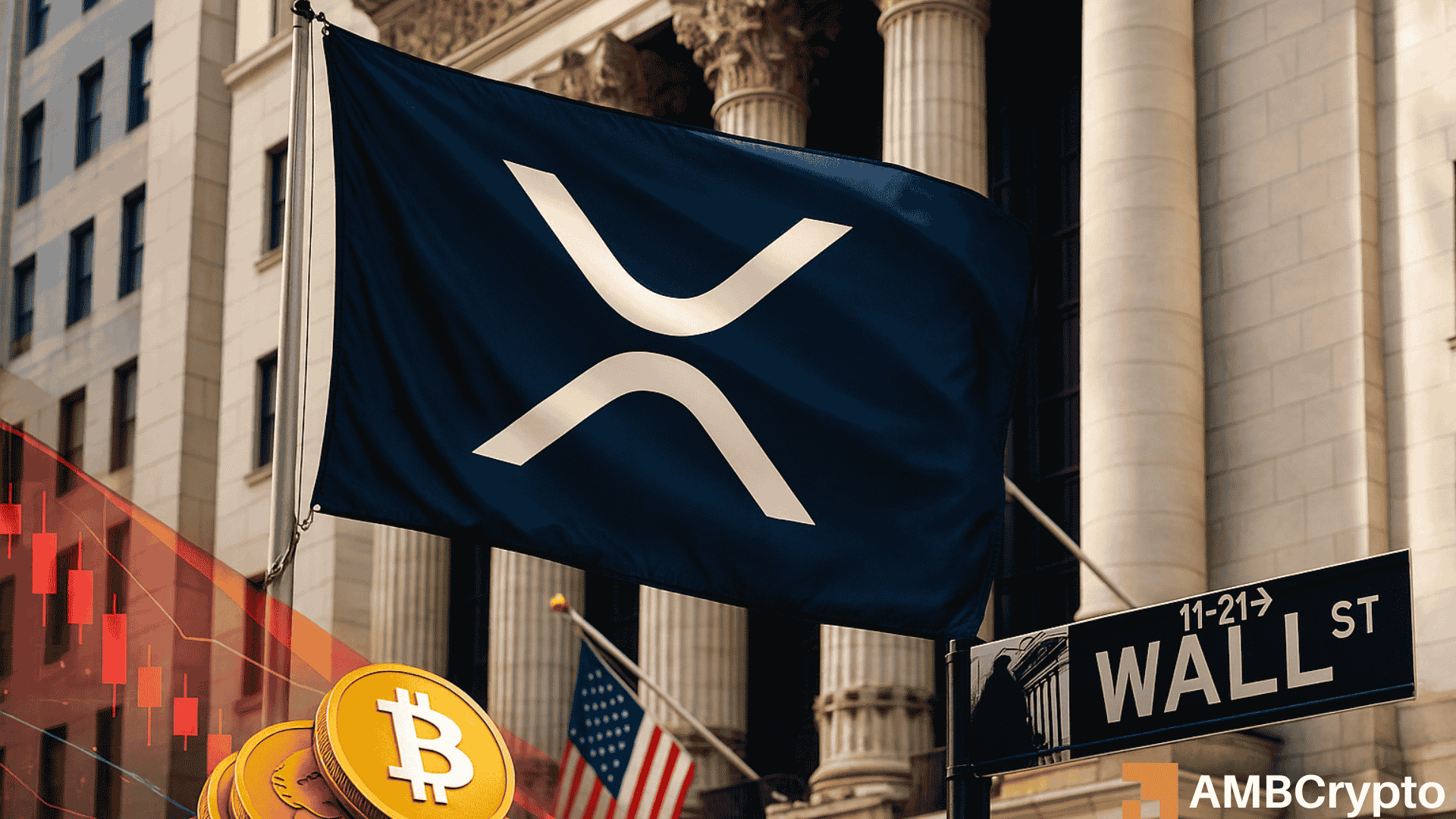 XRP는 공급량의 35%가 수익성이 없어지면서 최근 최고치보다 16% 하락