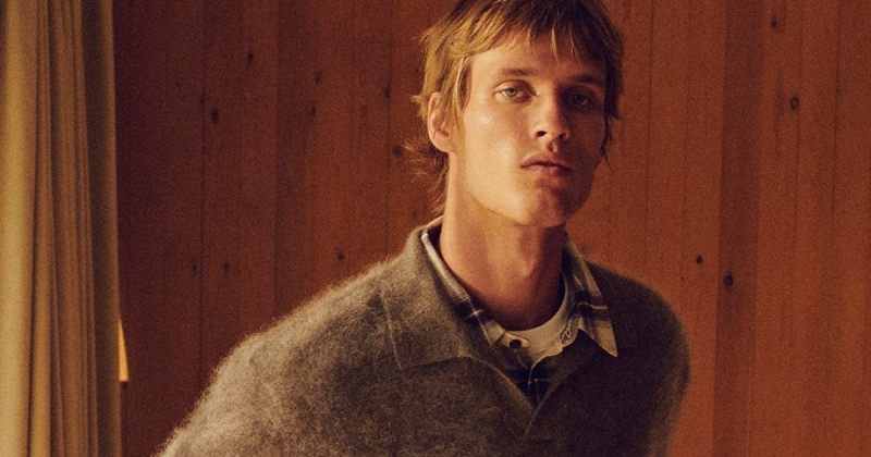 COS, 센터에서 니트웨어로 어른스러운 옷차림에 관심