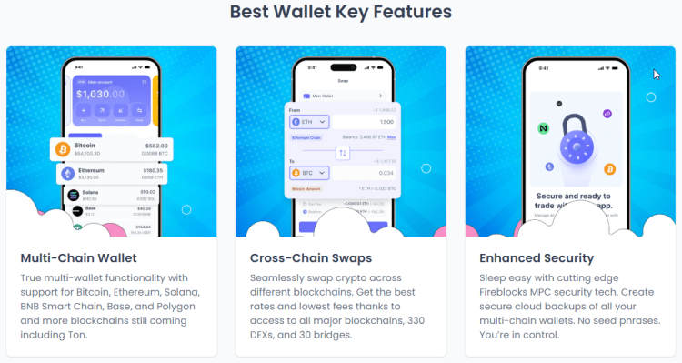 다음 암호화폐가 폭발할 것인가? Best Wallet Token의 1,750만 달러 사전 판매가 2일 남았습니다