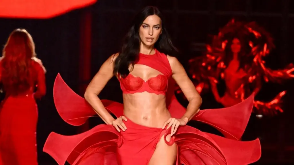 이리나 셰이크(Irina Shayk)와 모나 투가드(Mona Tougaard)가 보그 란제리와 스타킹을 입고 포즈를 취했습니다