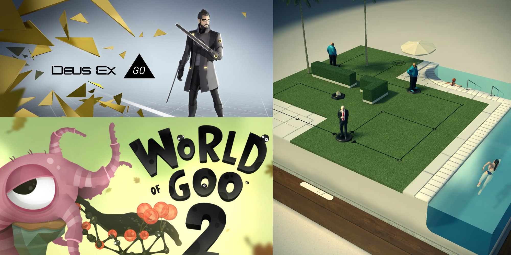 오늘의 Android 앱 특가 및 공짜: World of Goo 2, Deus Ex GO, Hitman GO 등
