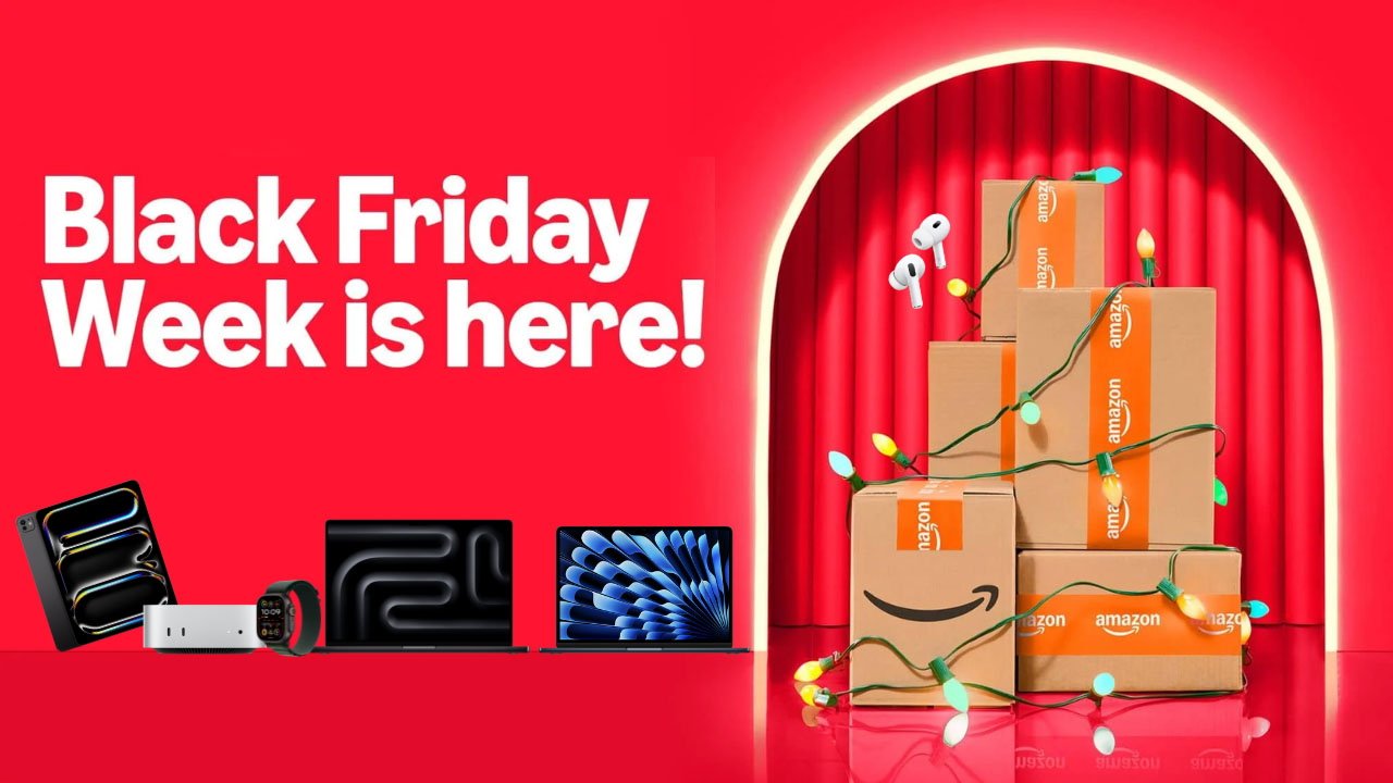 Amazon Black Friday Deals Week가 지금 시작됩니다. Apple 장비는 $9.98부터 판매됩니다