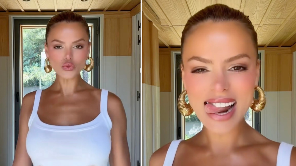 브룩스 네이더(Brooks Nader), 새 광고를 위한 샤워 비디오에서 섹시한 모습