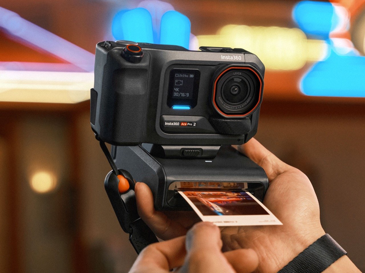 Insta360이 폴라로이드 인쇄를 다시 시작하여 액션캠에 탑재됩니다