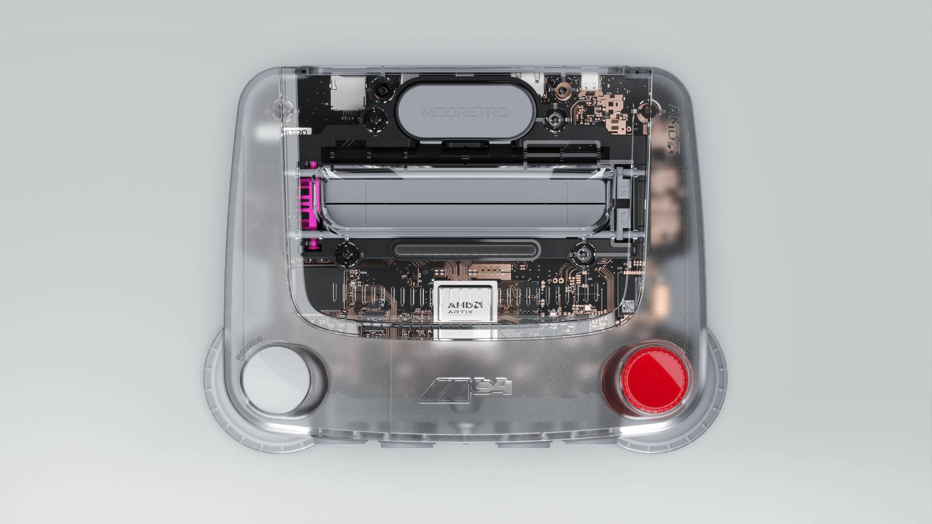 Modretro는 마침내 4K N64를 공개했는데, 저는 투명한 2000년대 콘솔을 기대하지 않았습니다