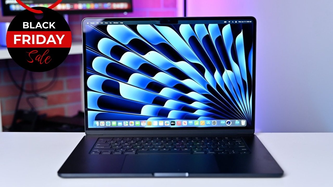블랙 프라이데이를 맞아 Apple 탑재 15인치 MacBook Air(M4, 32GB RAM, 1TB) $330 할인