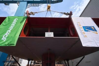 AYK 에너지, 그린피스 주력 선박용 3MWh 배터리 구축