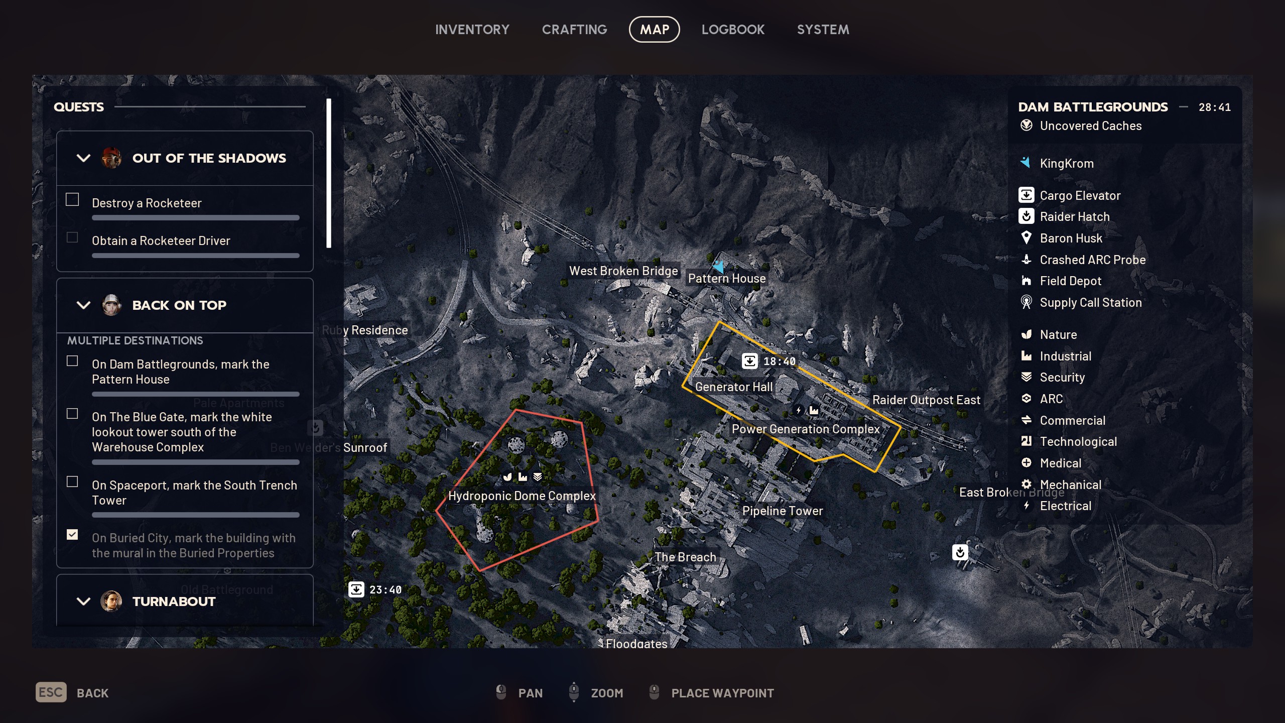 How to complete Back on Top in Arc Raiders