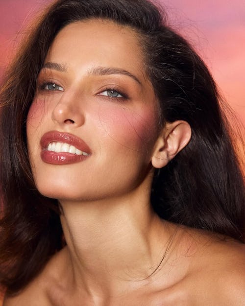 핑크 블러셔가 즐거운 시간을 보내고 있습니다. 이 중 최고입니다